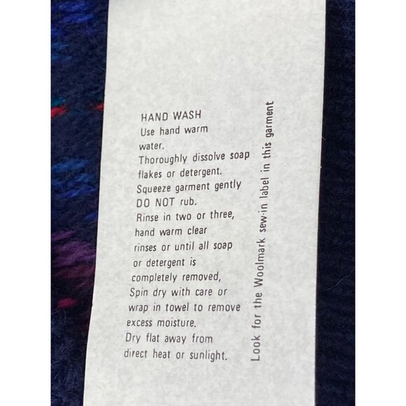 Talbots Susan Bristol Vintage Multicolor Shetland Wool Cardigan Sweater S - Picture 6 of 14